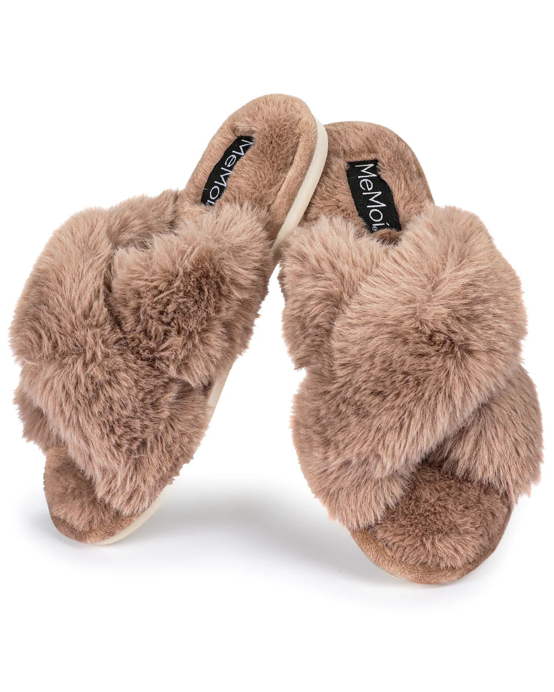 Beverly Fur Plush Slippers