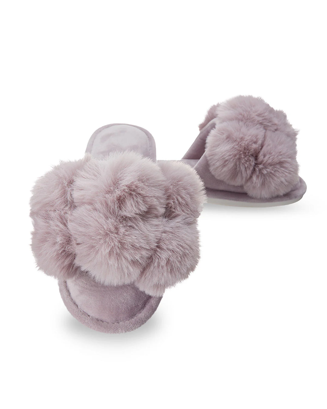 Luxe Pom Pom Slippers