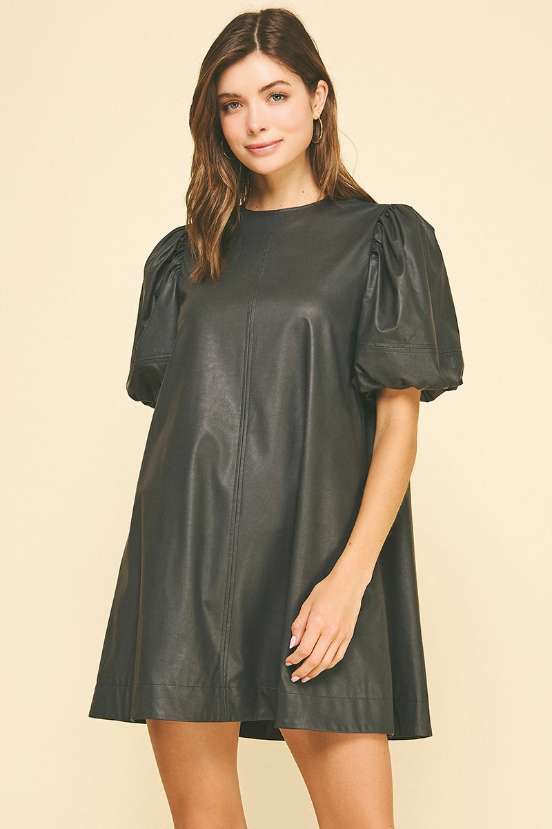 Puff Sleeve Dress