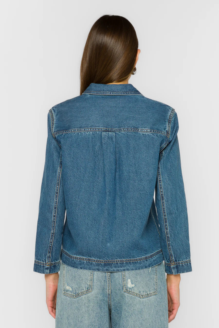 Stevie Denim Popover
