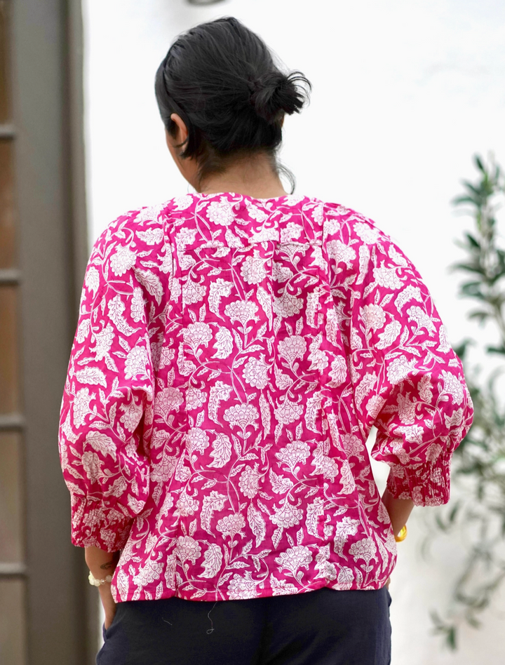 Anjou Boho Top