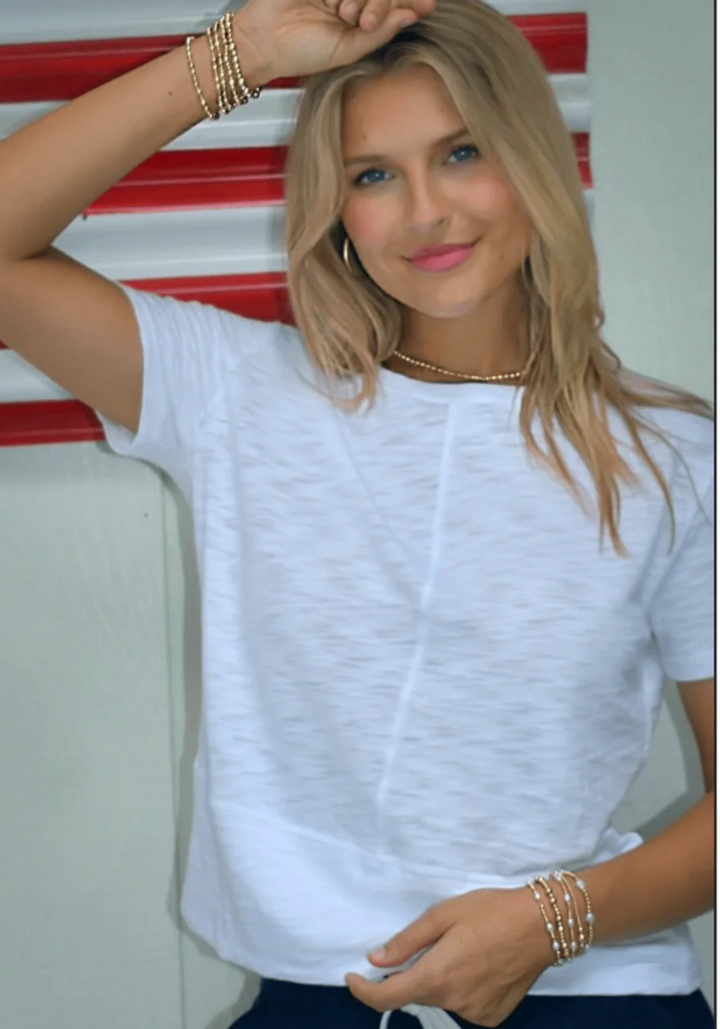 Celia Perfect Length T White