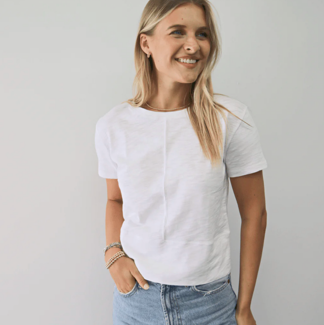 Celia Perfect Length T White