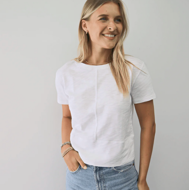 Celia Perfect Length T White