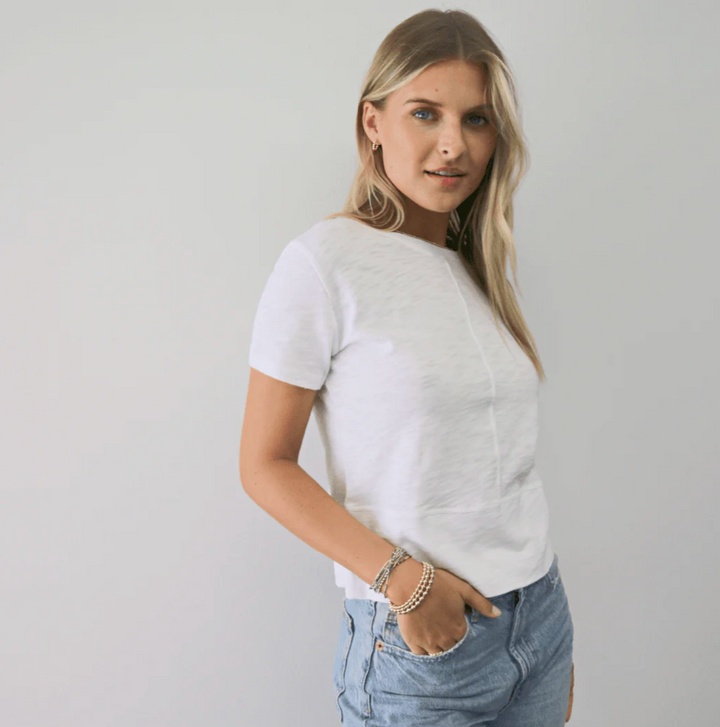 Celia Perfect Length T White