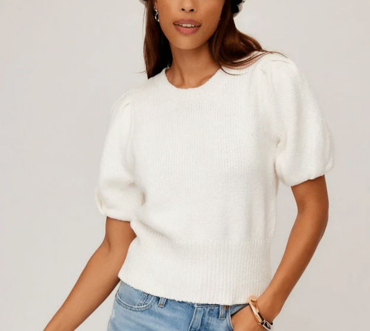Harvey Pleated Sleeve Sweater