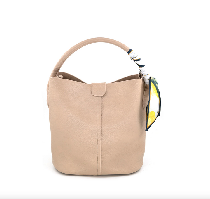 Bucket Bag with Scarf