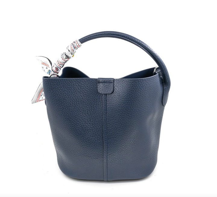 Bucket Bag with Scarf