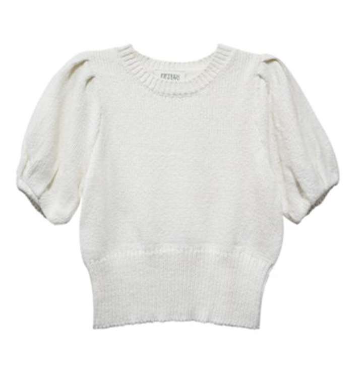 Harvey Pleated Sleeve Sweater