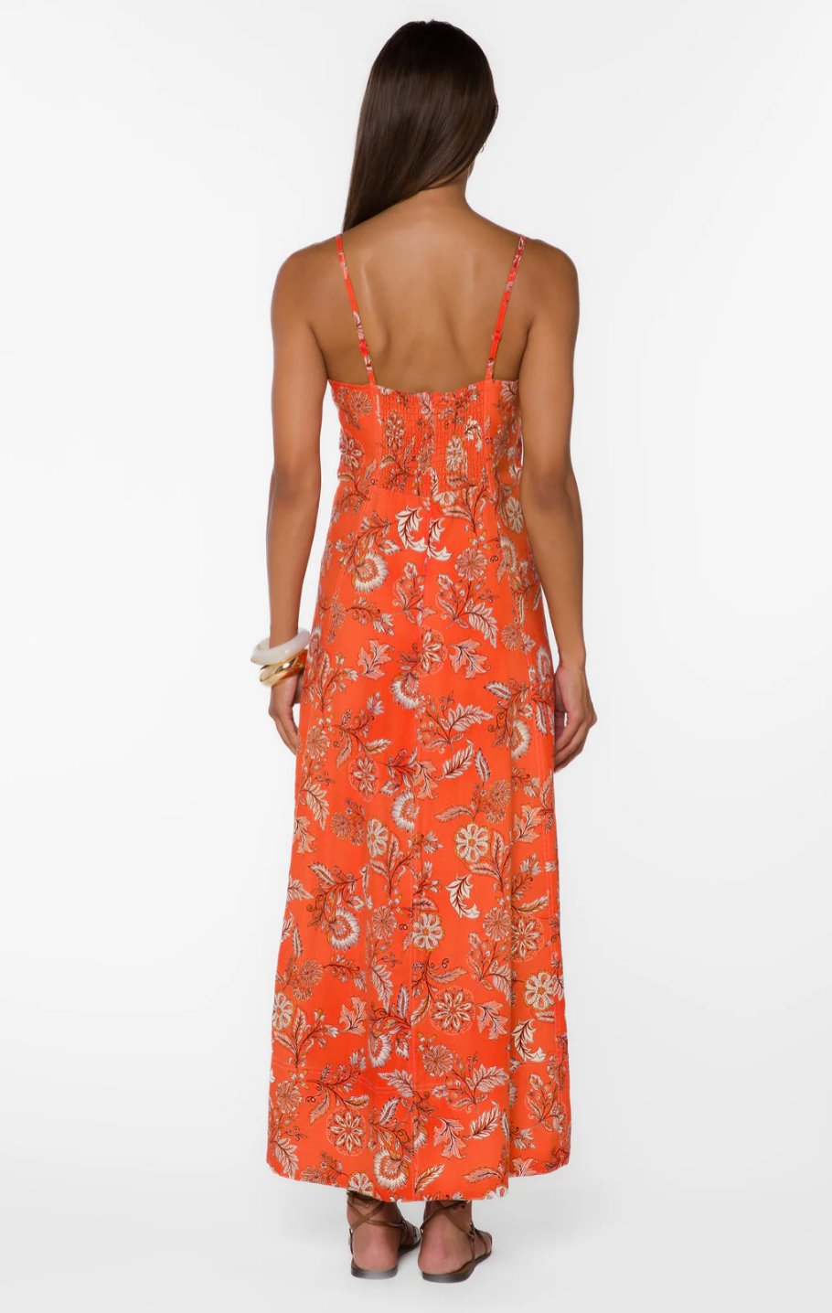 Kallie Orange Blossom Dress