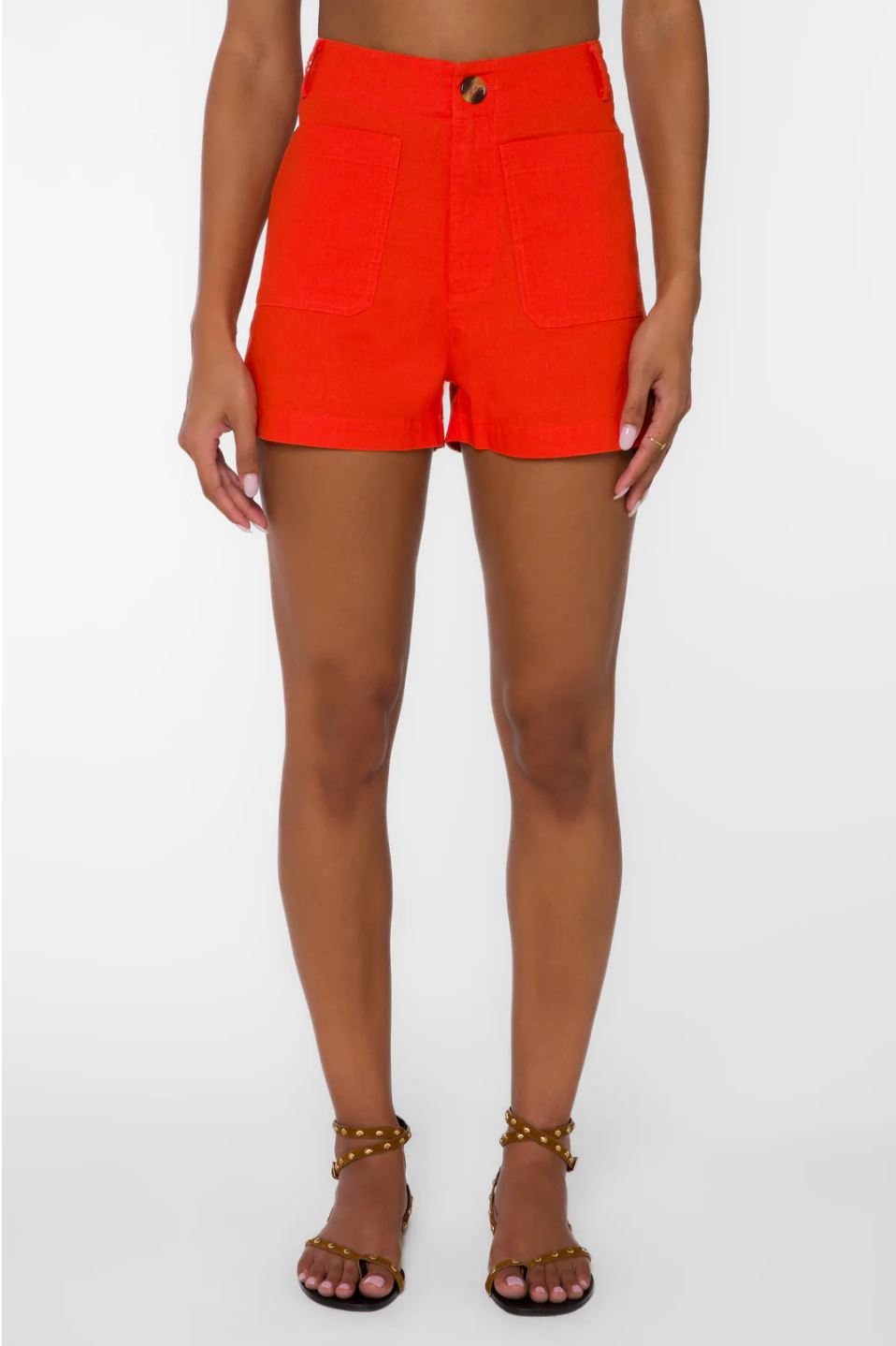 Dahlia Orange Short