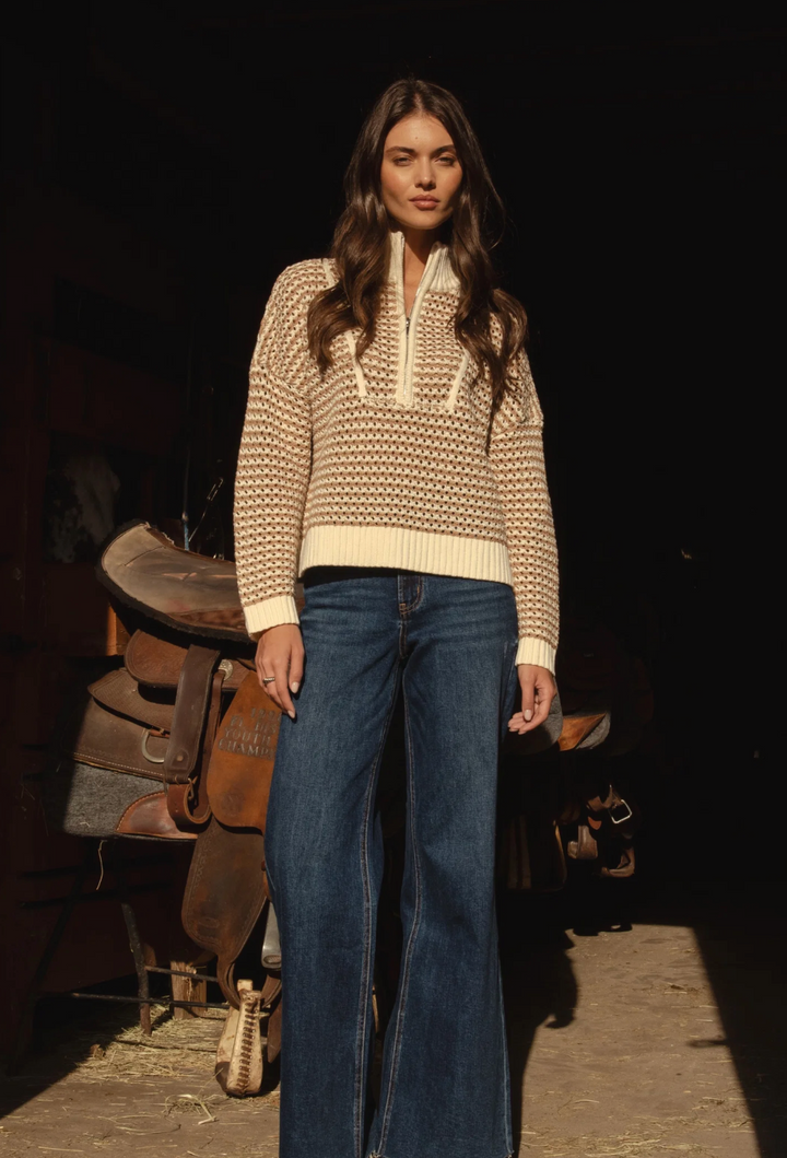 Blair Half Zip Sweater
