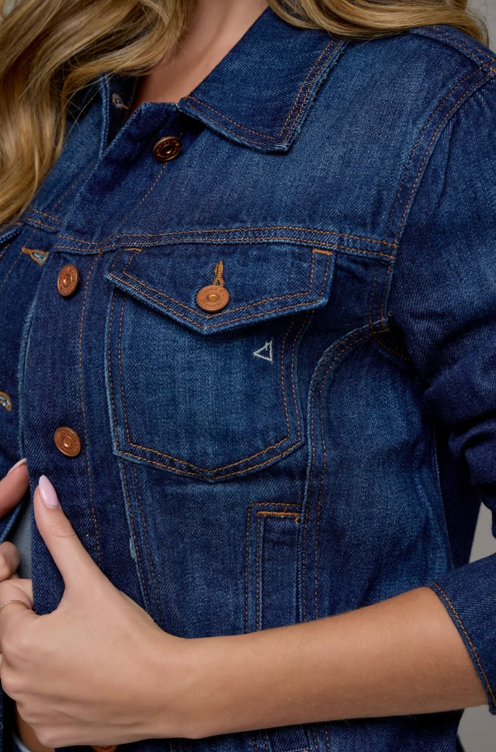 Fitted Trucker Jacket