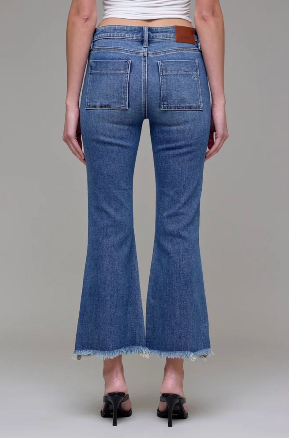 Happi Frayed Hem Cargo Crop