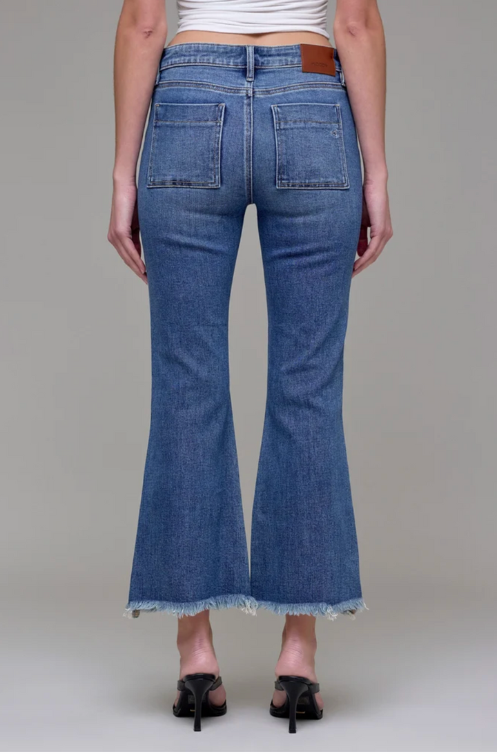 Happi Frayed Hem Cargo Crop