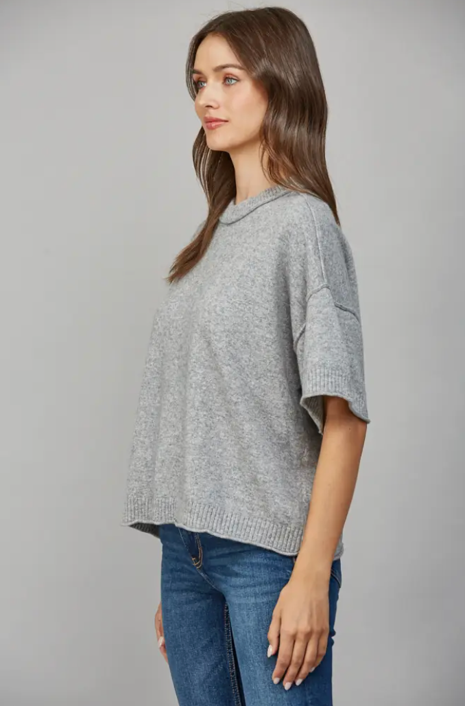 Drop Shoulder Sweater