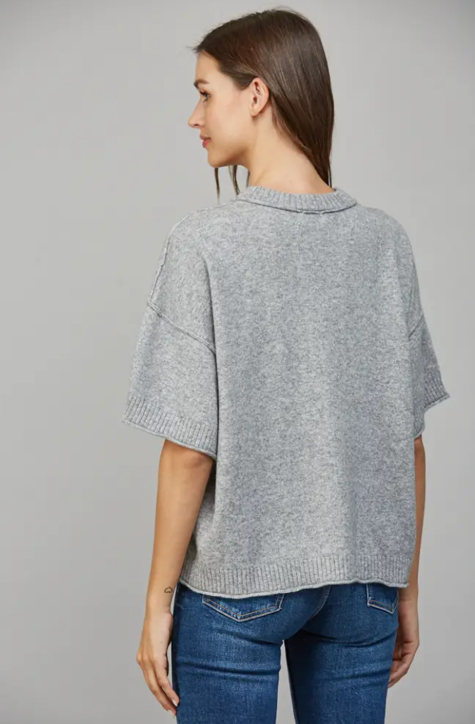 Drop Shoulder Sweater