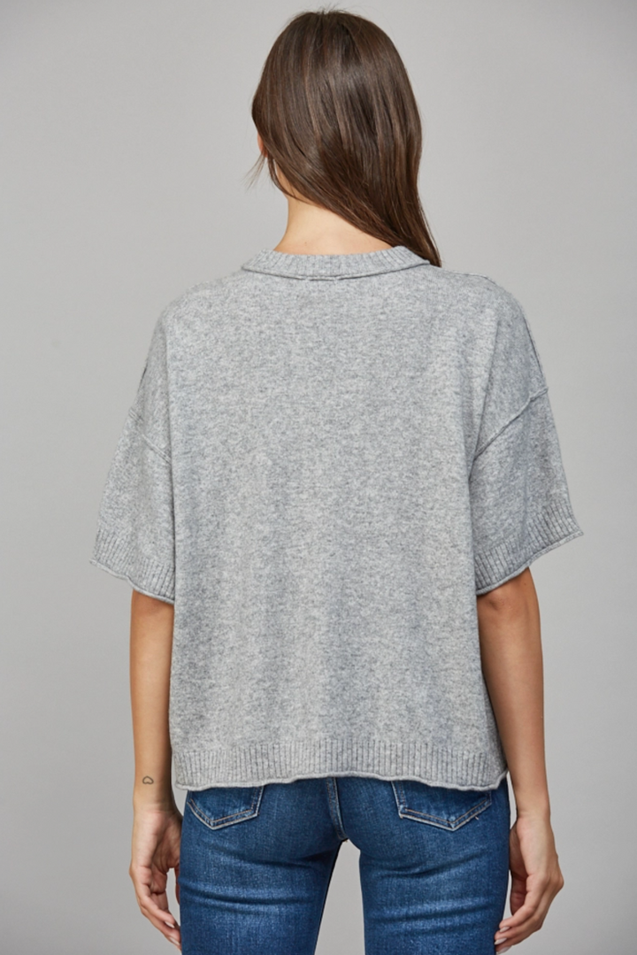 Drop Shoulder Sweater