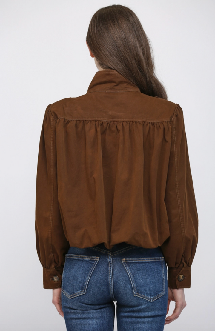 Stand Collar Bomber Jacket