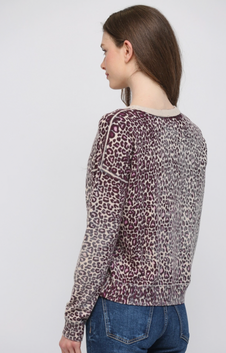 Animal Print Pullover