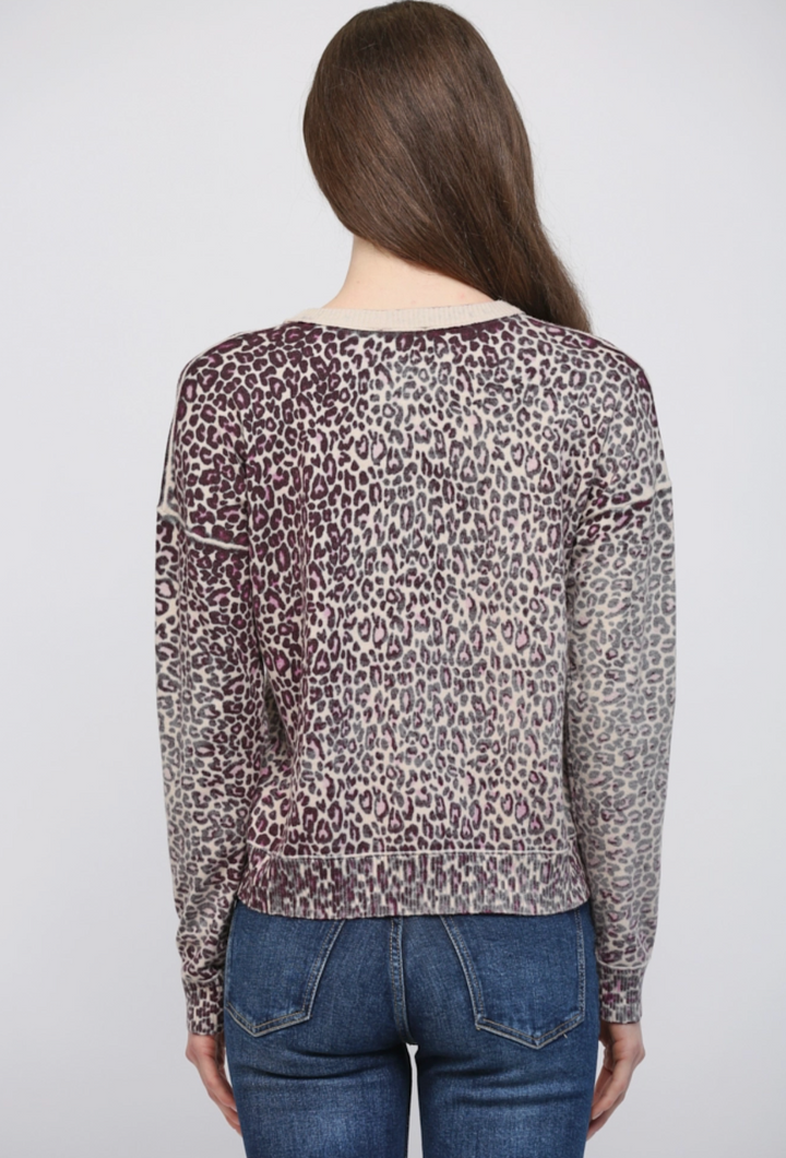 Animal Print Pullover