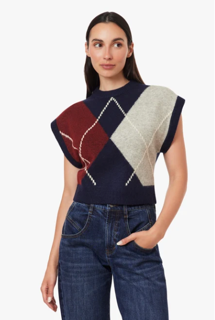 Herringbone Sweater Vest