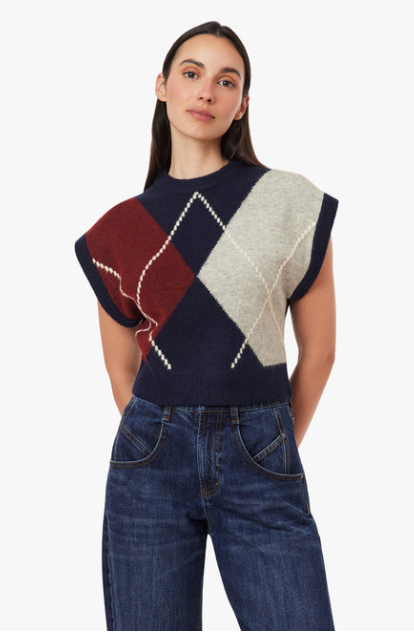 Herringbone Sweater Vest