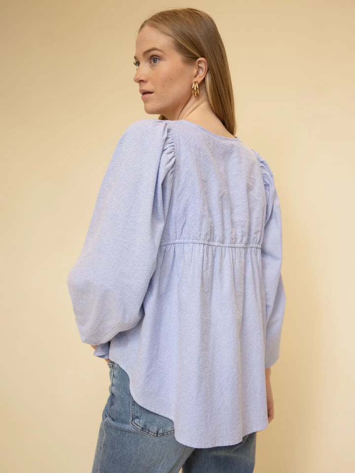 Flutter Sleeve Top