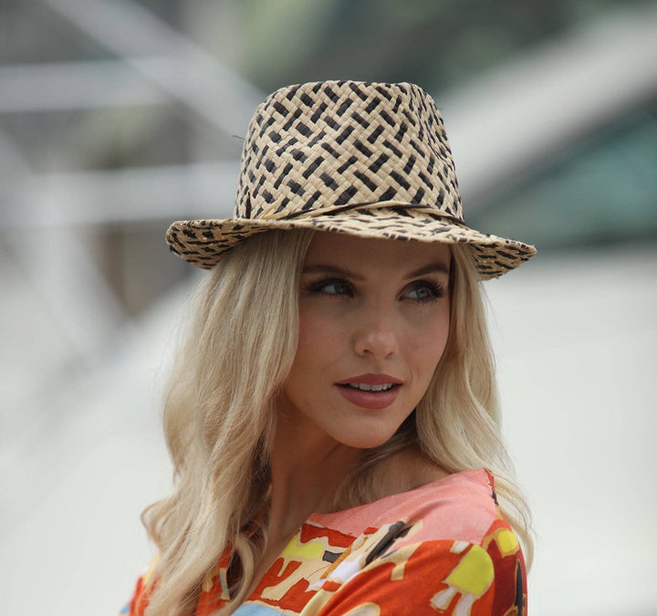 Charlie - Unisex Fedora Woven Straw Sun Hats