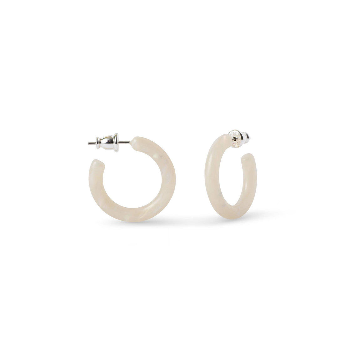 Small Acetate Hoops