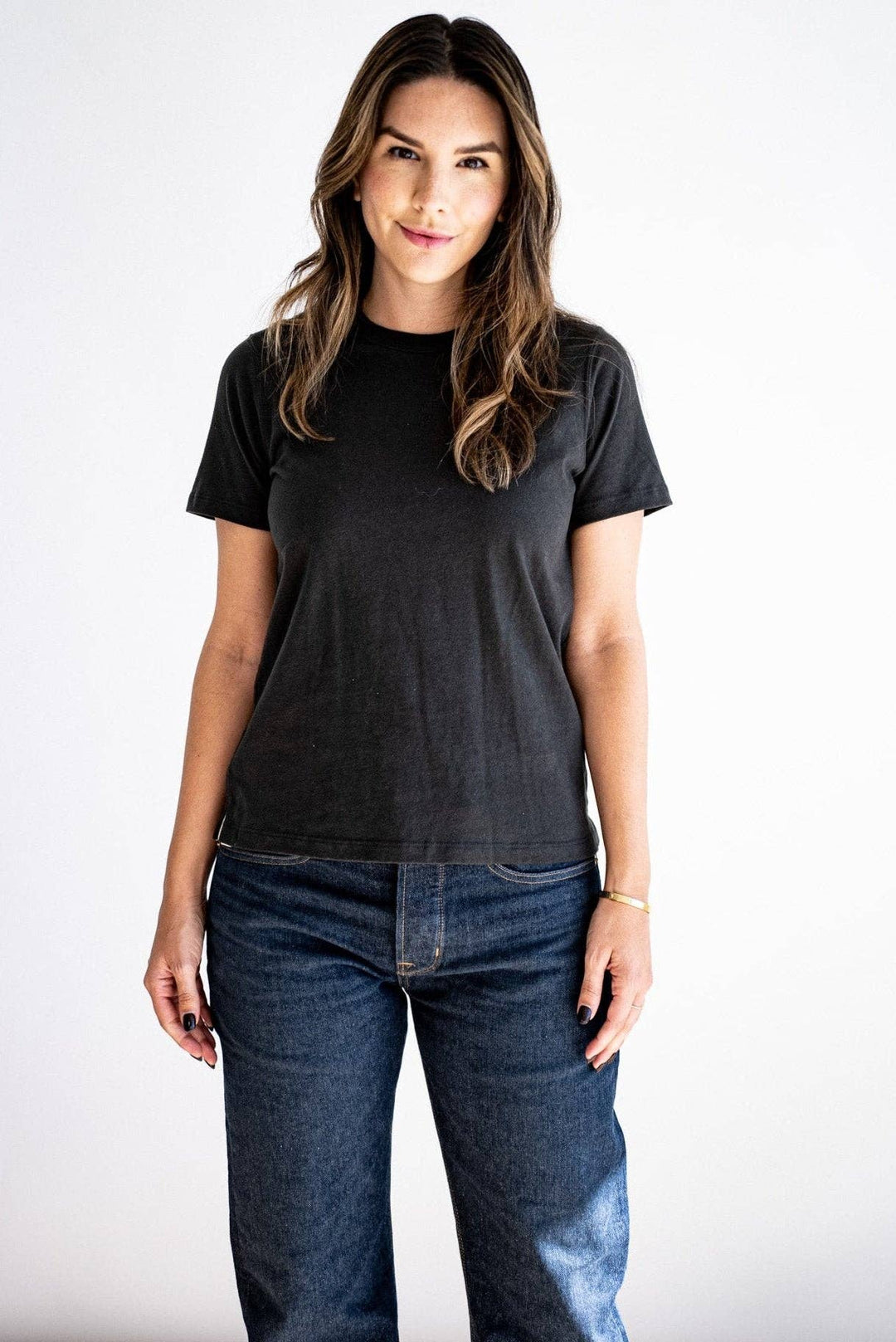 Women | Reyes Boxy Tee | 100%  Cotton - Basalt