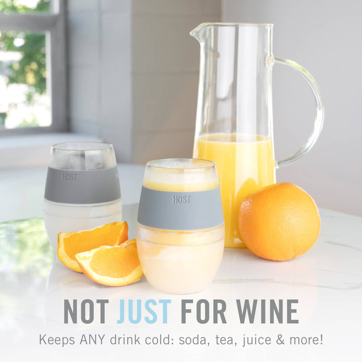 Wine FREEZE™ Cooling Cup -Pink