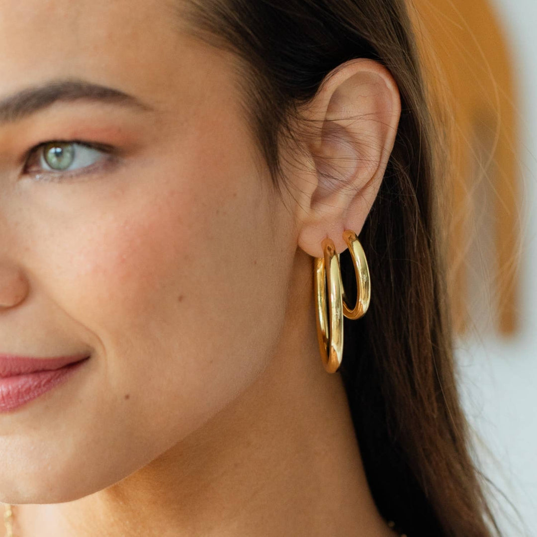 The Perfect Hoop Earrings - Choose your Size