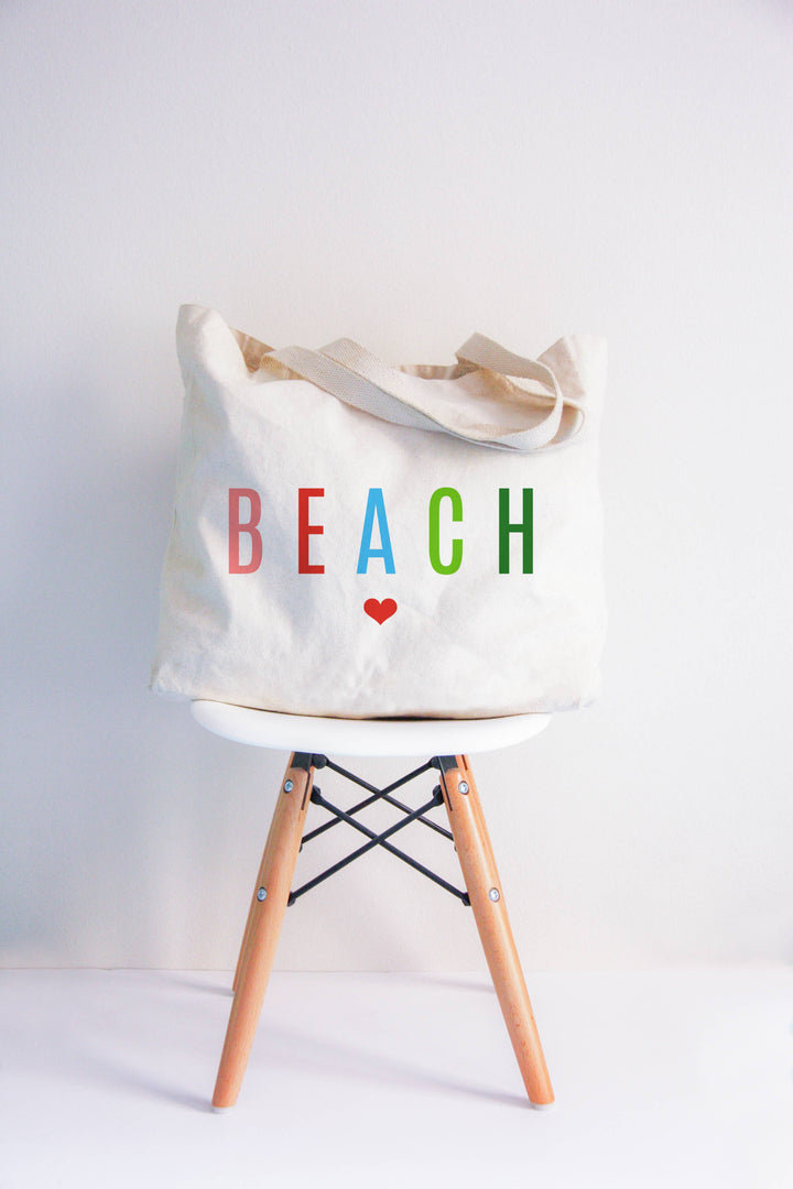 Colorful Beach Tote Bag 2 SIZES