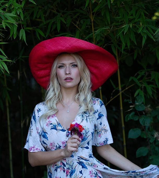 5" & 7" Wide Brim Sun Hat: Solid Color Packable Sunhats