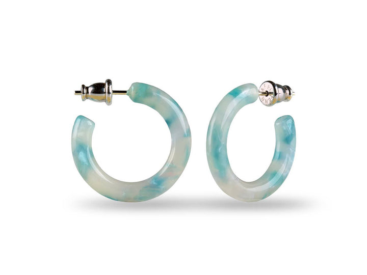 Small Acetate Hoops