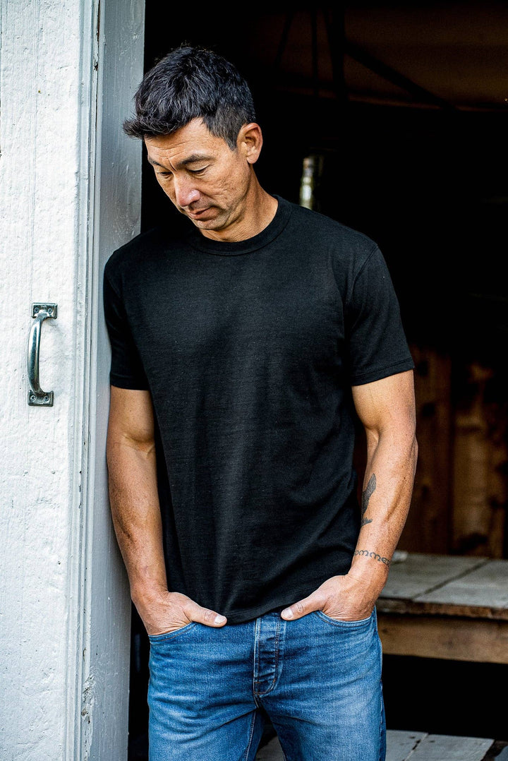 Men | Bolinas Tee Heavyweight | 8oz 100% Cotton - Basalt