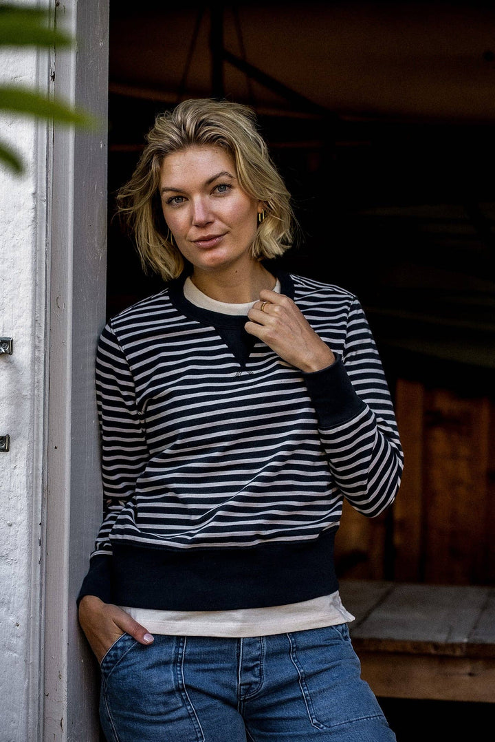Women | Stinson Pullover | 12oz Rugby Jersey 100% cotton - Stripe