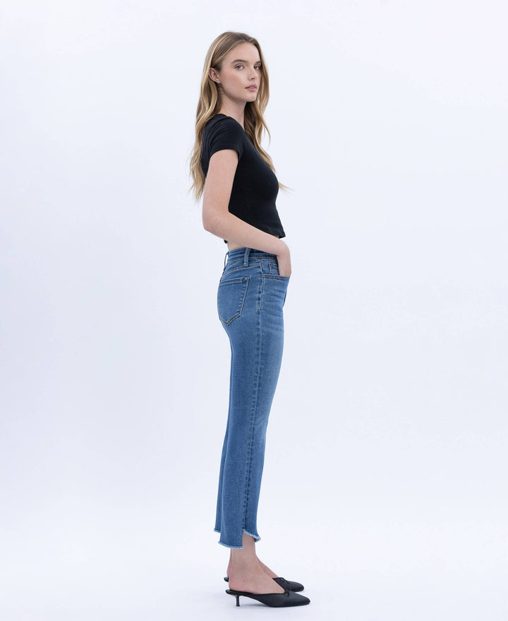 Alison Mid Rise Crop Flare