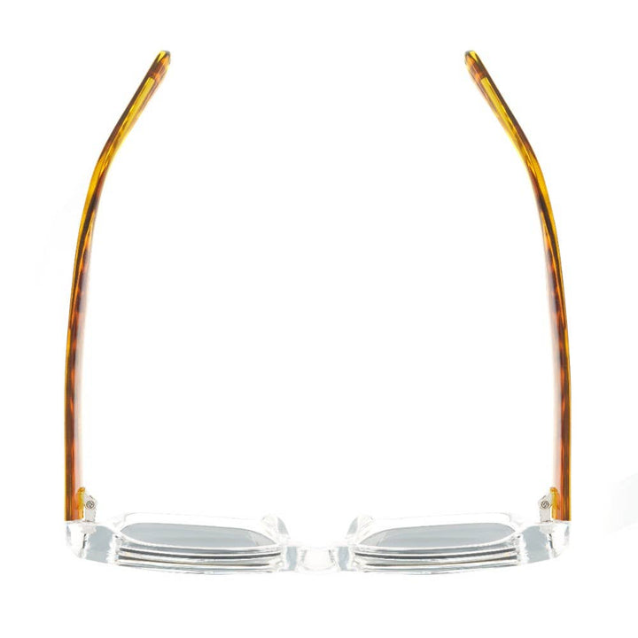 CADE | Clear |Tortoise Temples |  Smokey Lens