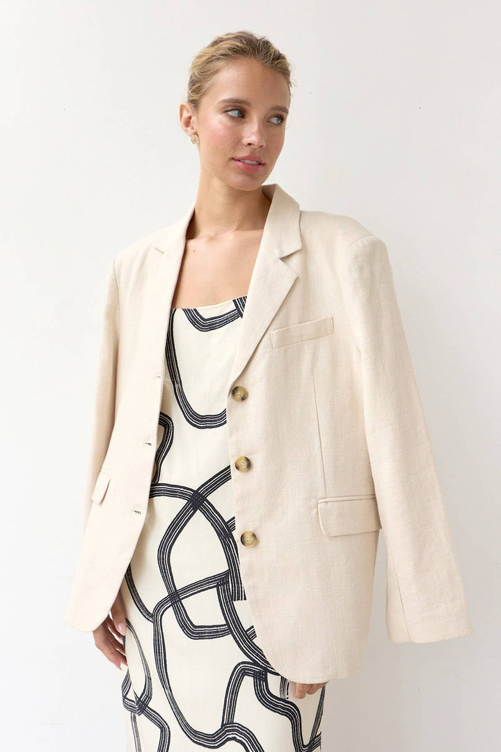 Linen Blazer