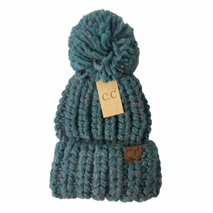 Chunky Pom Hat