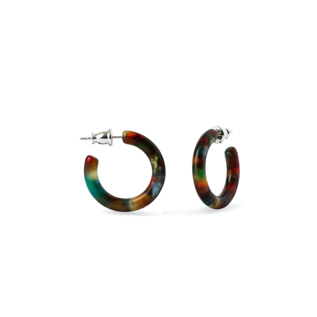 Small Acetate Hoops