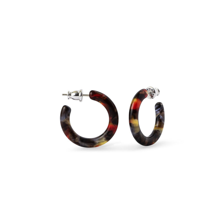 Small Acetate Hoops