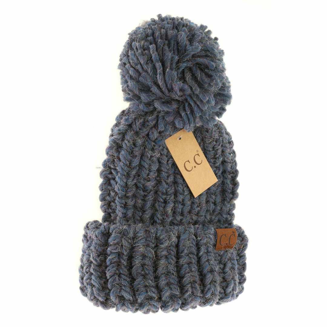 Chunky Pom Hat