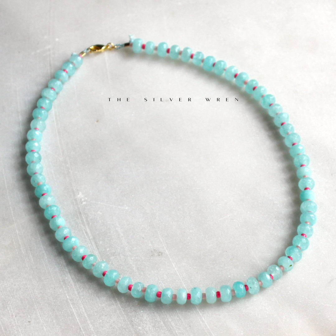 Islands Stone Candy Beaded Necklace