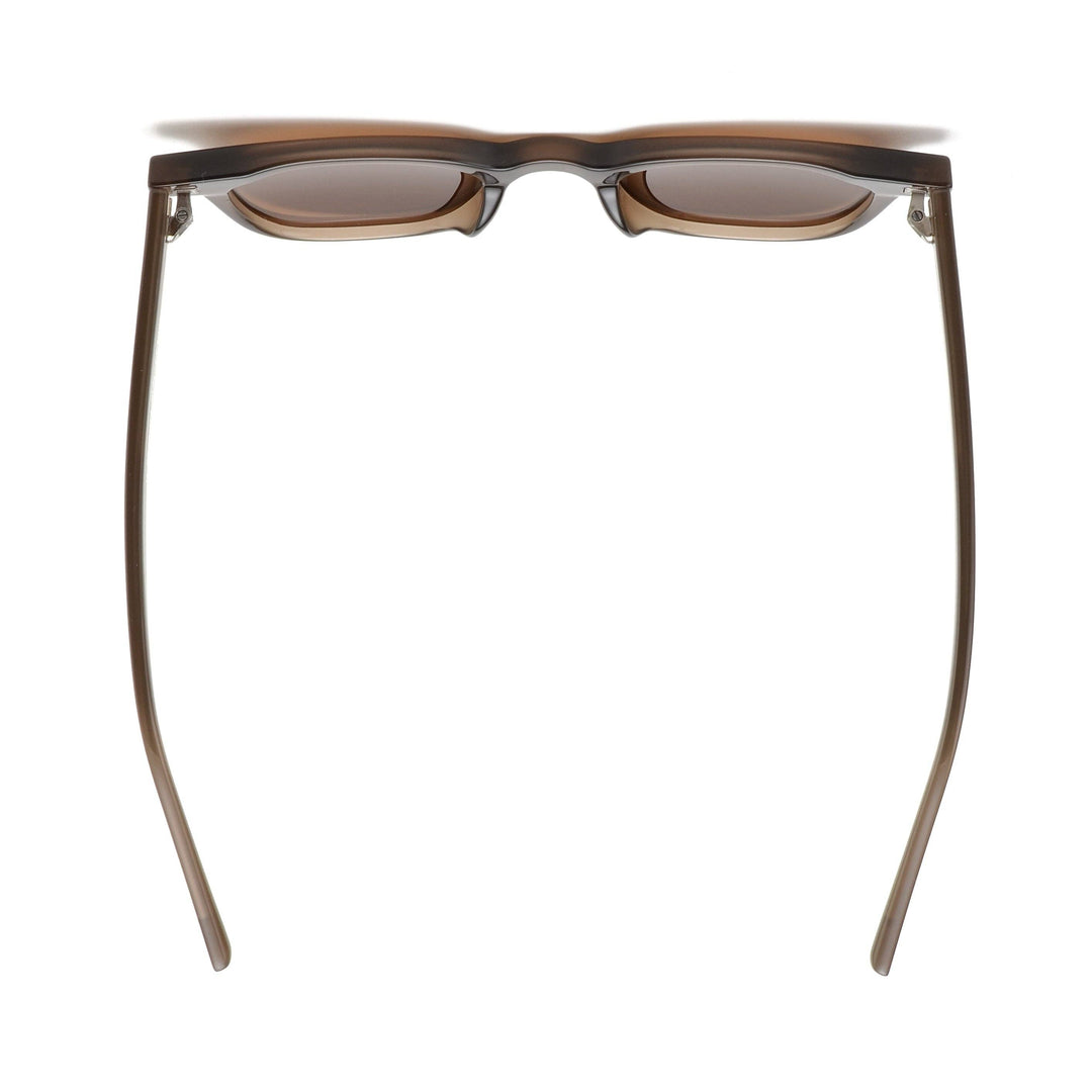 RHEA | Transparent Matte Brown | Brown Lens