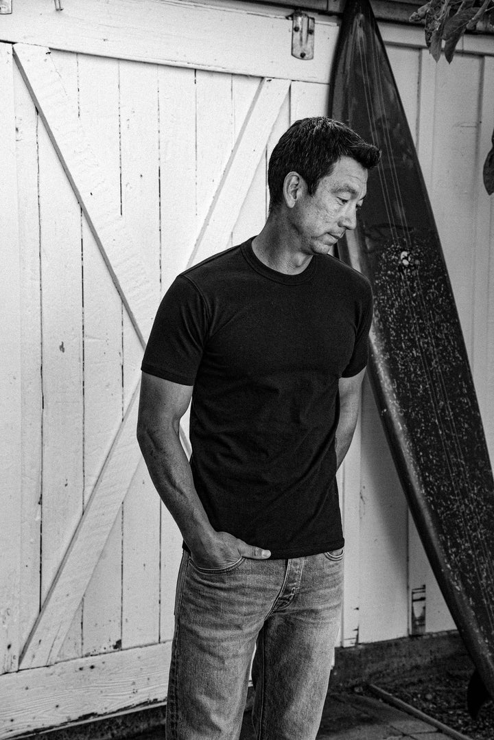 Men | Bolinas Tee Heavyweight | 8oz 100% Cotton - Basalt