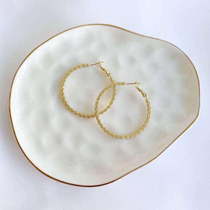 Goldie Hoops Earrings Gold Filled