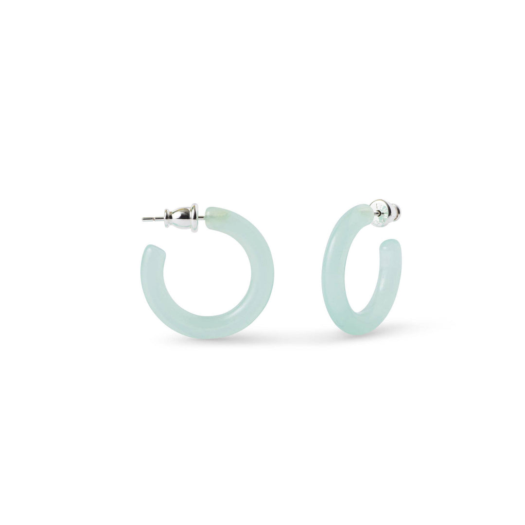 Small Acetate Hoops